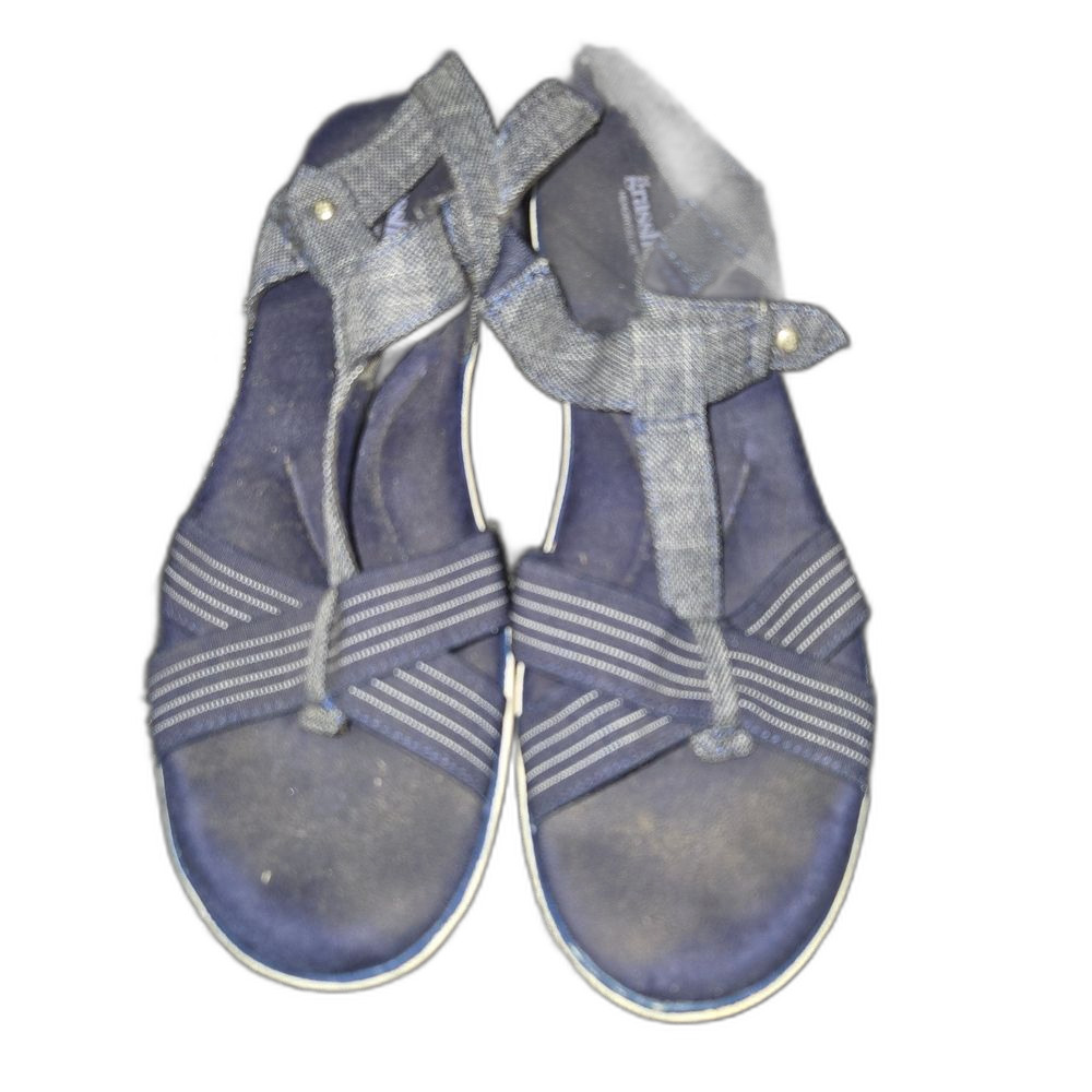 Grasshoppers Navy Sandals with Ankle Strap